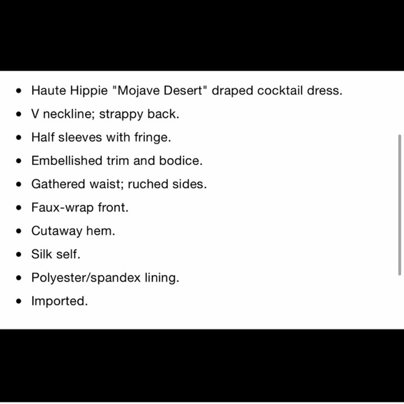 Haute Hippie Mojave Desert dress - Picture 4 of 4